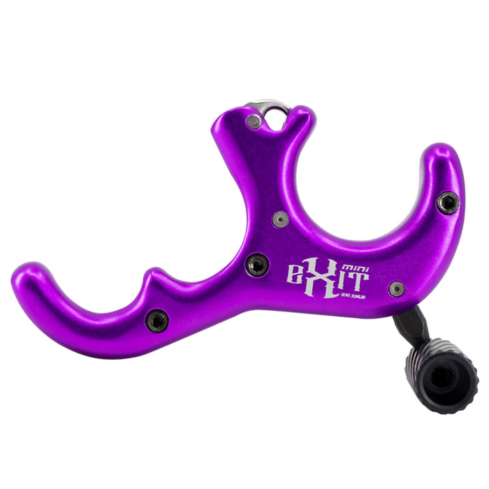 B3 Archery EXIT Mini 3 Finger Thumb Button - Violet