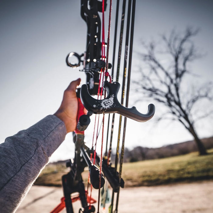 B3 Archery Exit Archery Compound Bow 3-Finger 440C Stainless Steel Release Aid