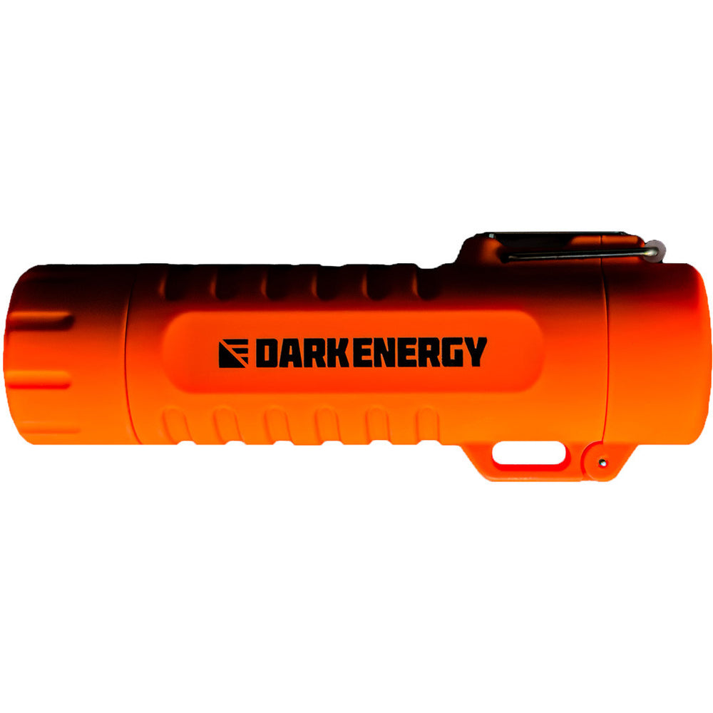 Dark Energy Plasma Lighter Rechargeable Mini Flashlight - Orange