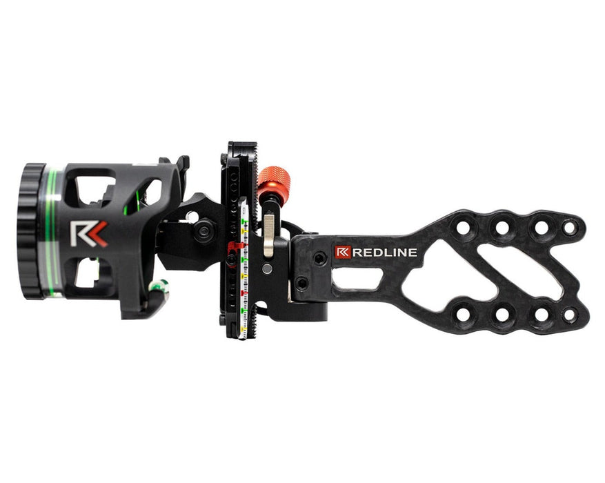 Redline RL-1 Carbon Single or 3-Pin Bow Sight Right Hand - Black-