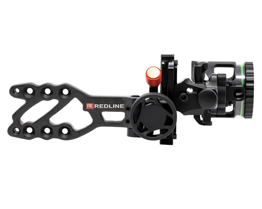 Redline RL-1 Carbon Single or 3-Pin Bow Sight Right Hand - Black-