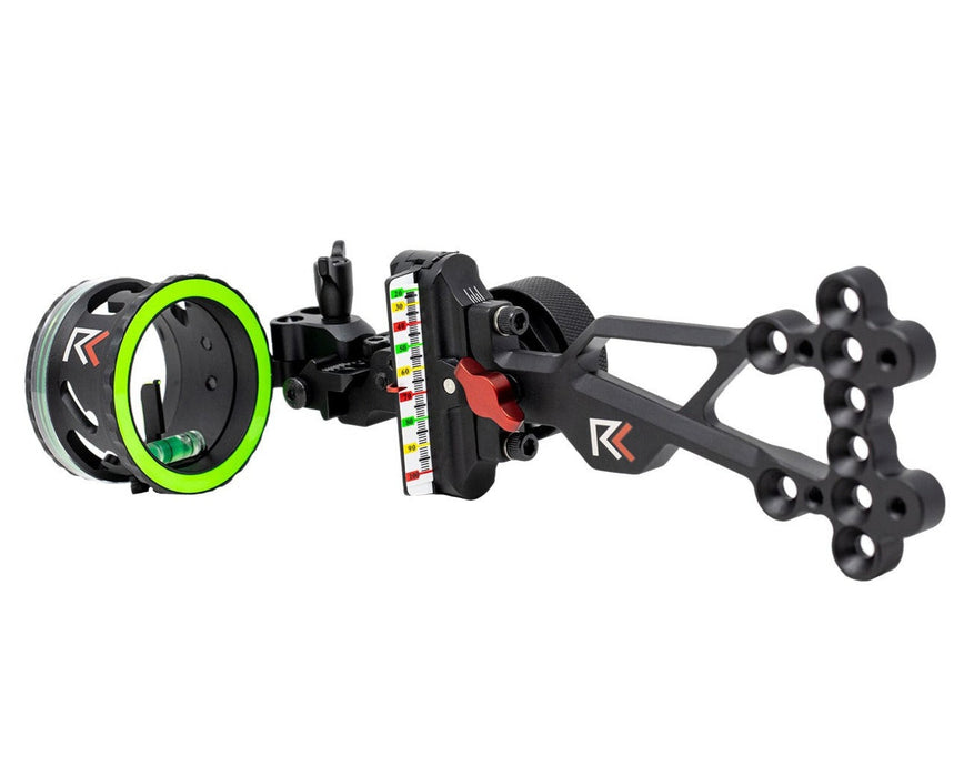 Redline RL-2 Single Pin Slider Bow Sight Right Hand or Left Hand - Black