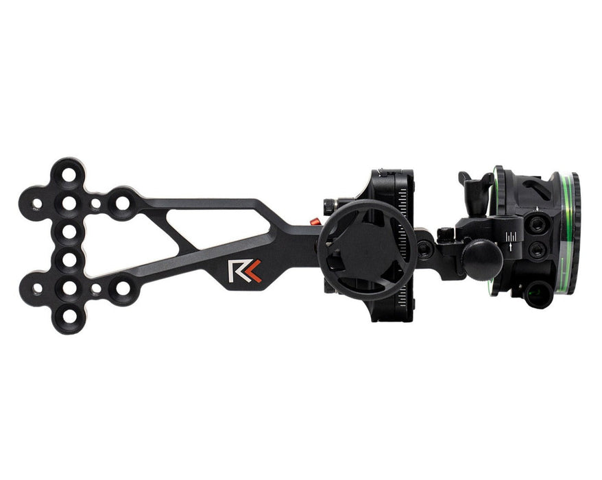 Redline RL-2 Single Pin Slider Bow Sight Right Hand or Left Hand - Black