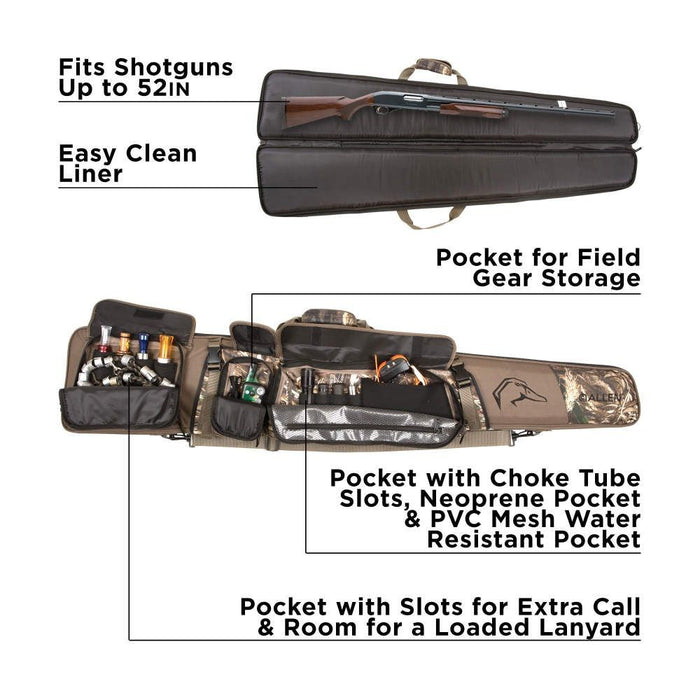 Gear Fit Pursuit Punisher 52" Waterfowl Shotgun Case - Realtree Max-5