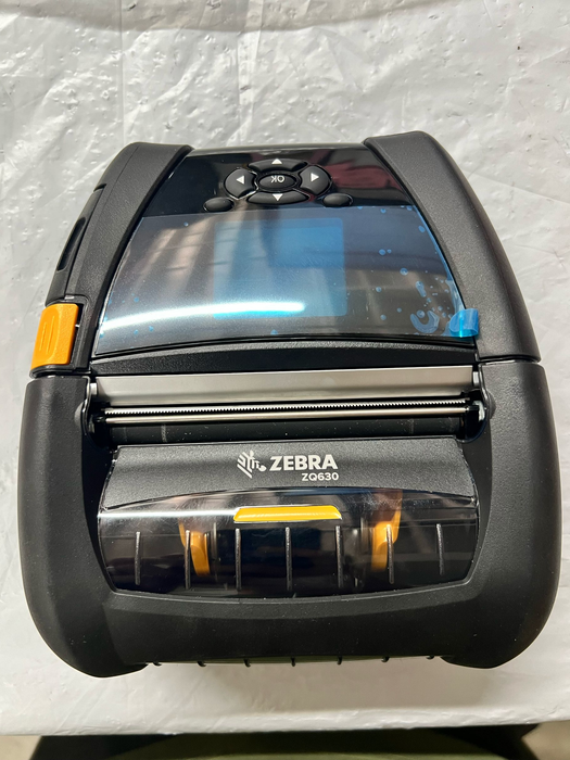 Zebra ZQ630 Mobile Barcode Label Printer Linered Platen with Bluetooth