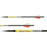 Carbon Express Mayhem Jr Fletched Arrow 20-40 with 4" Parabolic Feathers- 6/Pack