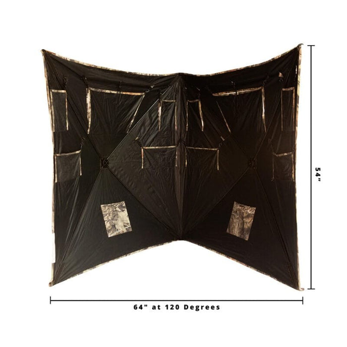 SAS Cut N' Run 2-Panel Blind - Mossy Oak Break-Up