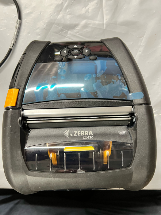 Zebra ZQ630 Mobile Barcode Label Printer | Wireless Bluetooth and WiFi -Open Box