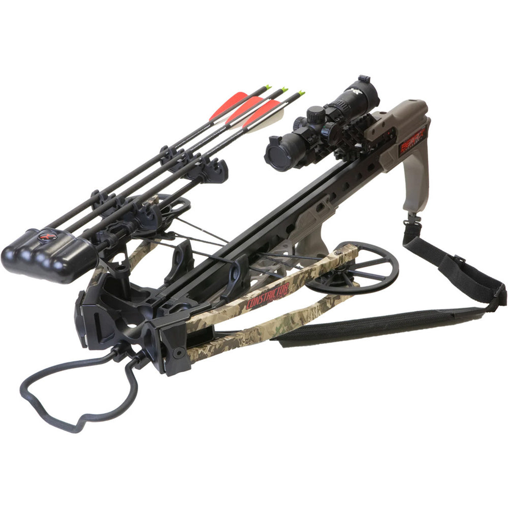 Bear Archery Bear-X Xbow Constrictor Pro Crossbow Kit - Stone/Veil Whitetail