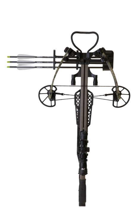 Bear Archery Domain Crossbow Ready-To-Hunt Kit - Stone / Mossy Oak Country Dna