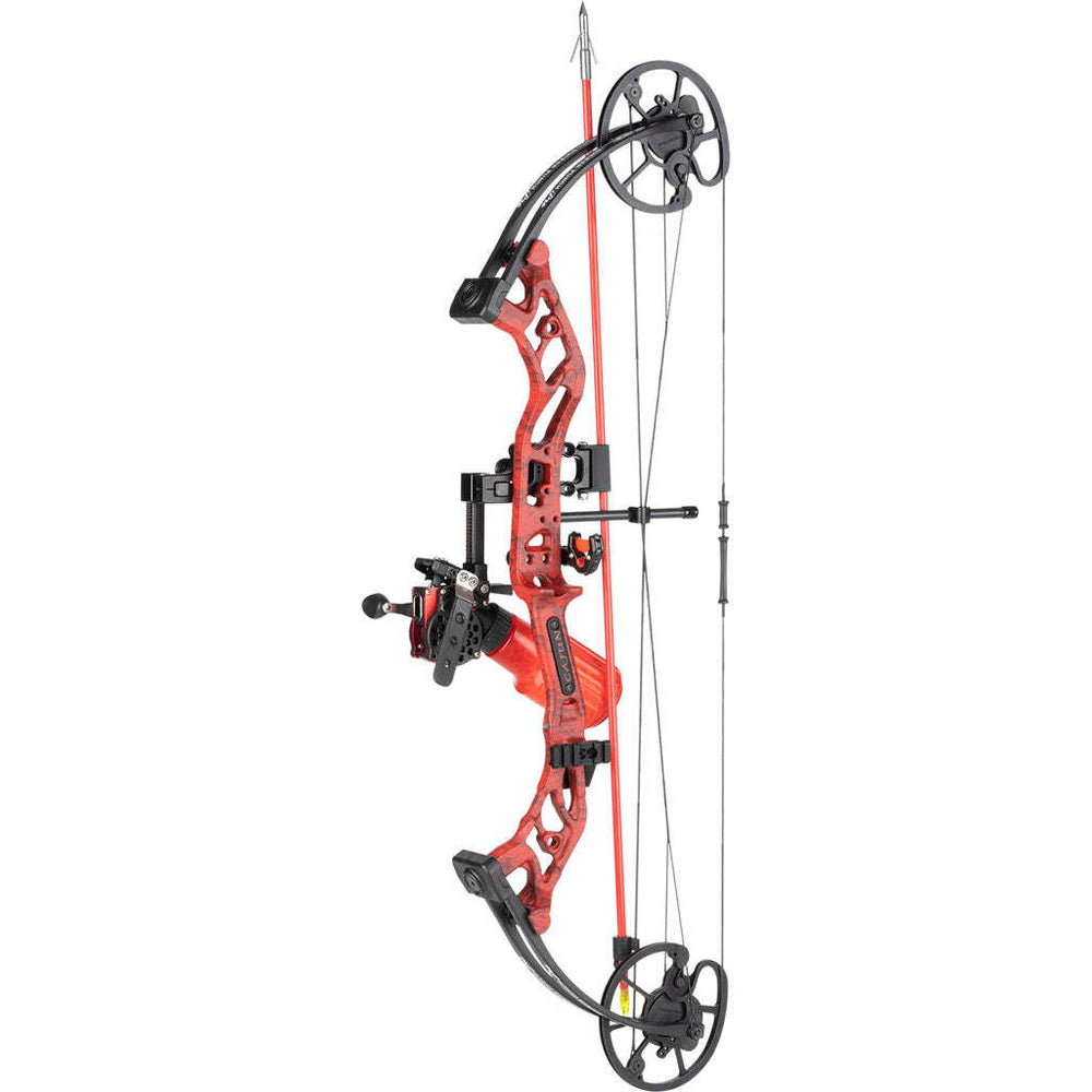 Cajun Sucker Punch Pro RTF Bowfishing Package Red 50 lbs. - Right Hand