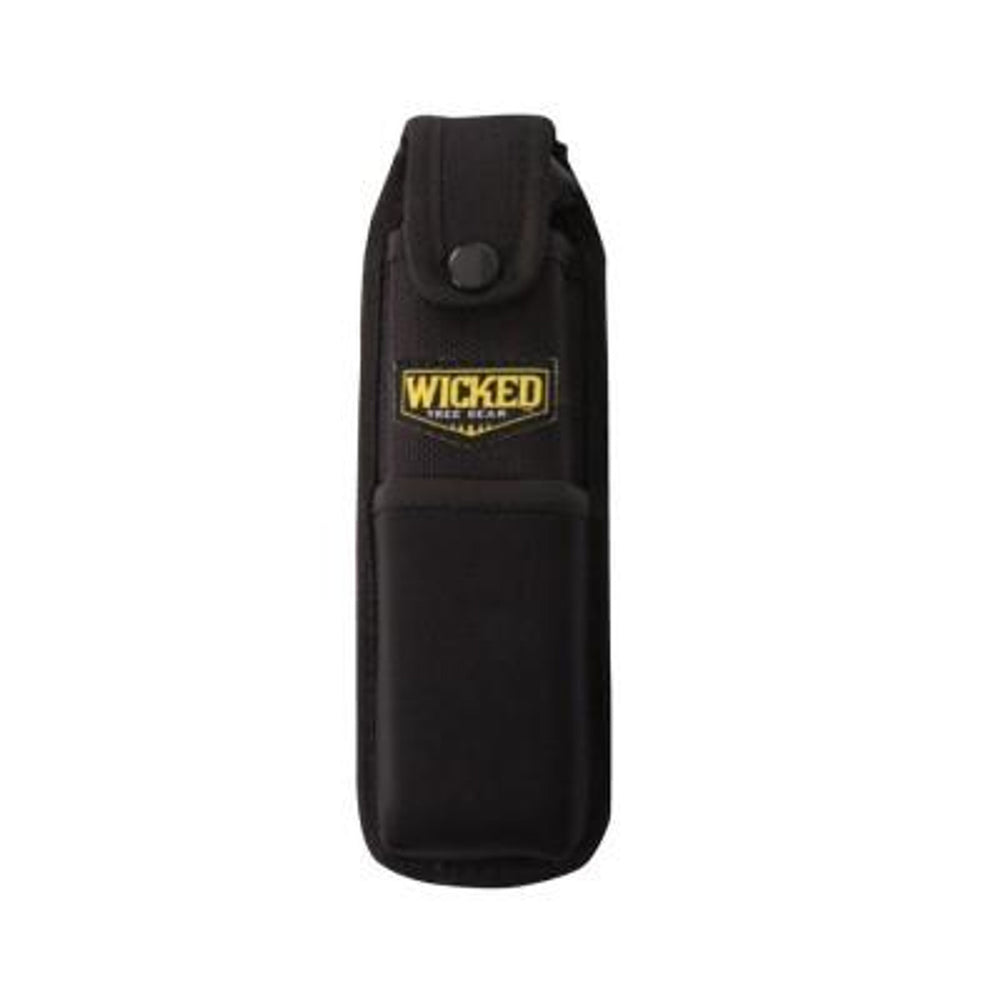 Wicked Tree Pack Heavy Duty Canvas Plastic Scabbard Neoprene Pocket - Black