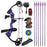 SAS Hero Junior Kid Youth Compound Bow Package 10-29 LBS Purple RH - Open Box