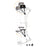 Tight Spot Premium 2-Piece Fully Adjustable Quiver 5 Arrow Black LH - Open Box