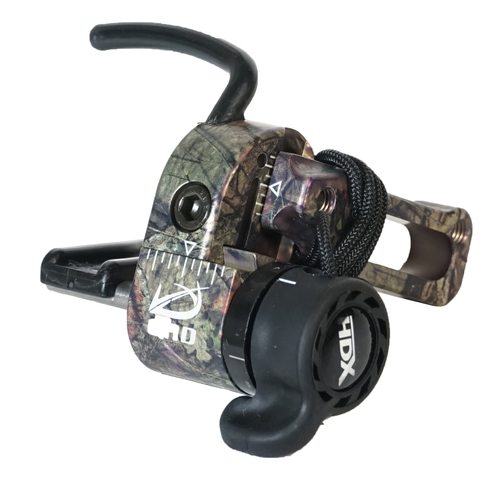 QAD Ultra Rest HDX Arrow Rest Compound Bow Drop Away Mossy Oak RH - Used