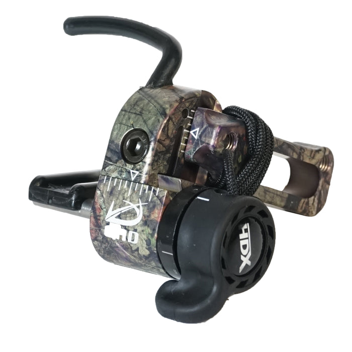 QAD Ultra Rest HDX Arrow Rest Compound Bow Drop Away Mossy Oak RH - Used