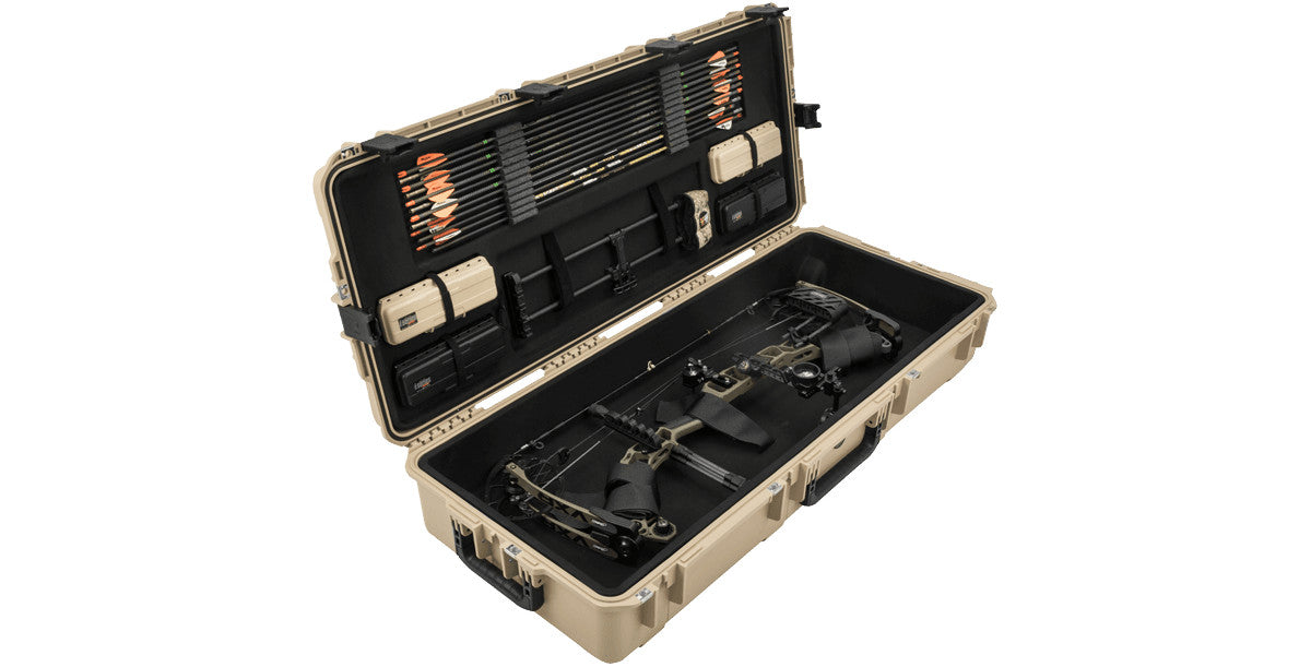 SKB iSeries Mathews Deluxe Large Parallel Limb Bow Case - Green or Tan