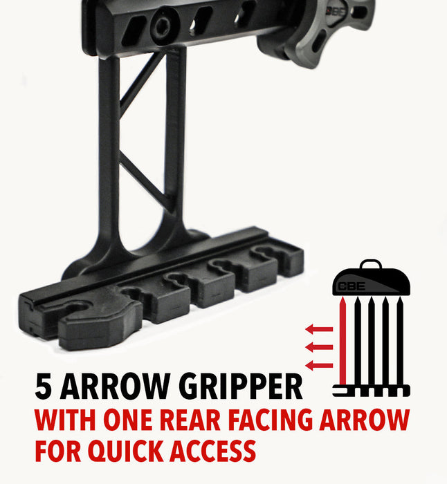 CBE Quivers Adapt Quiver 5 Arrow - Black