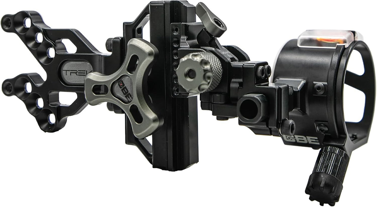 CBE Trek Vertical 2 Pin Sight .019/.010 Compound Bow Sight Light - Right Hand