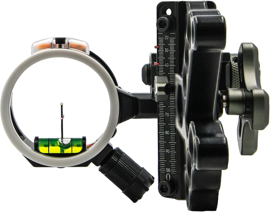 CBE Trek Vertical 2 Pin Sight .019/.010 Compound Bow Sight Light - Right Hand