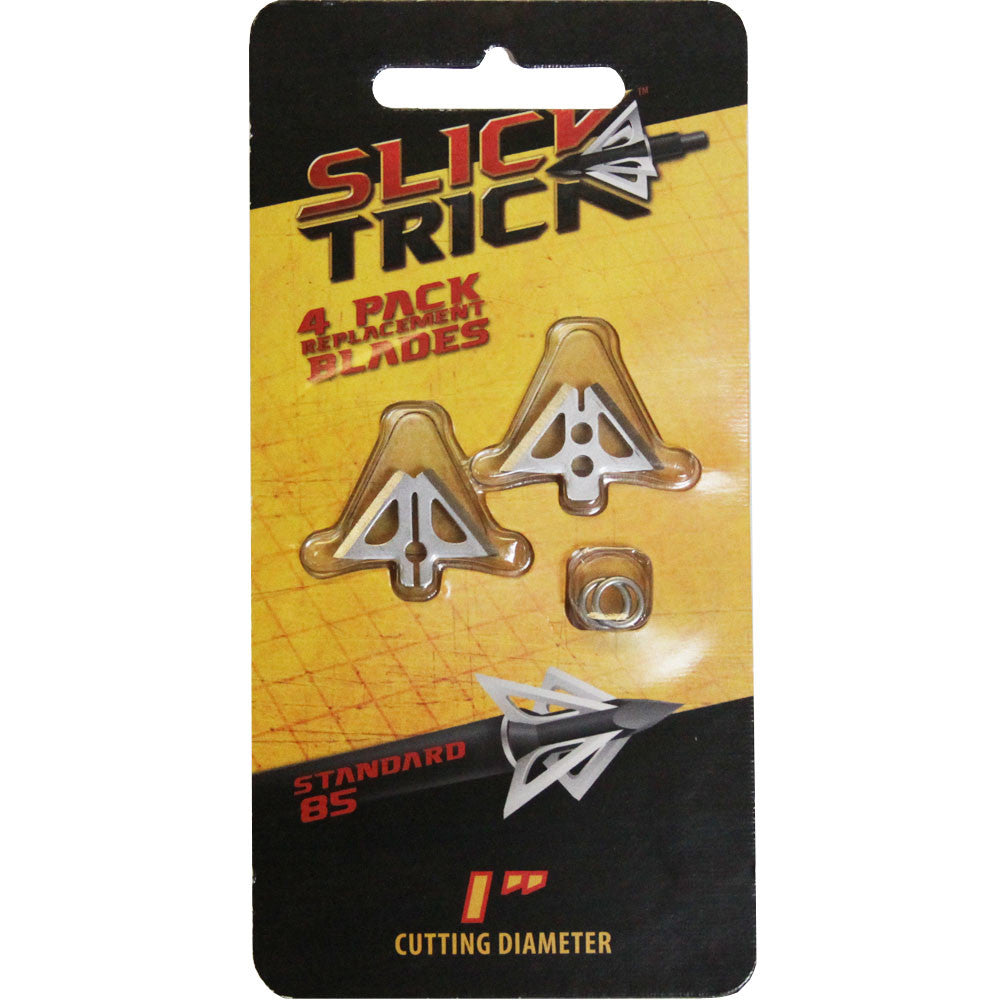 Slick Trick Broadhead Standard 1″ Replacement Blades 85 Grain - 4/Pack