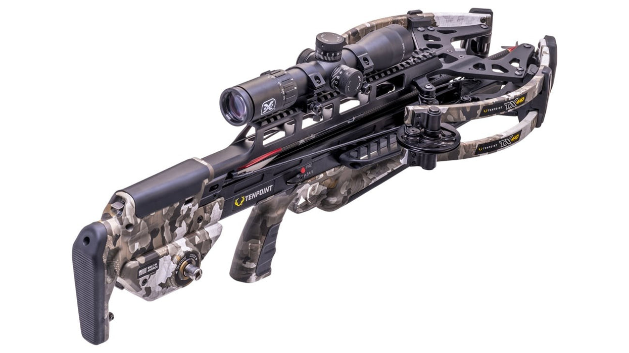TenPoint TX 440 Crossbow Package ACUslide MAXX EVO-X Elite Black Scope