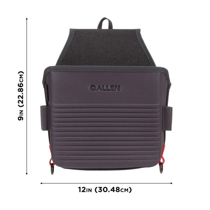 Allen Company Competitor Single Compartment Molded Shell Bag - Gray