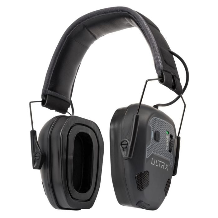 ULTRX Bionic Fuse Bluetooth Electronic Earmuff - Midnight Gray