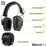 ULTRX Bionic Fuse Bluetooth Electronic Earmuff - Midnight Gray