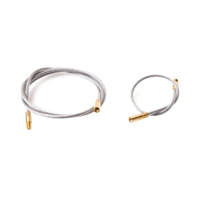 Breakthrough Clean Technologies Nylon Coated Steel Cable Set 8" & 33"L, 2-Cables