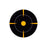 EZ Aim Adhesive Splash Reactive Paper Shooting Targets 6"W x 6"H - 12/Pack