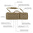 Allen Company Tac-Six™ 42" Lockable Squad Tactical Gun Case - Coyote