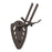 Allen Company EZ Mount Skull Hanger Fixed - Brown