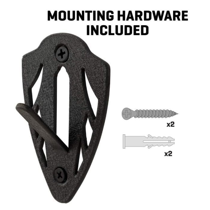 Allen Company EZ Mount Skull Peg Hook - Black