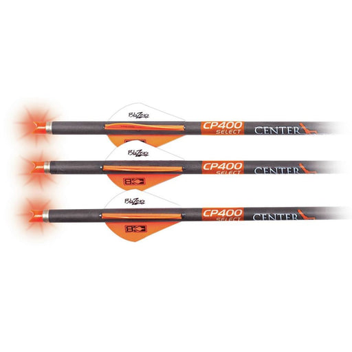 CenterPoint CP400 Select 400-Grain 20in Carbon Arrows with Lighted Nocks- 3/Pack