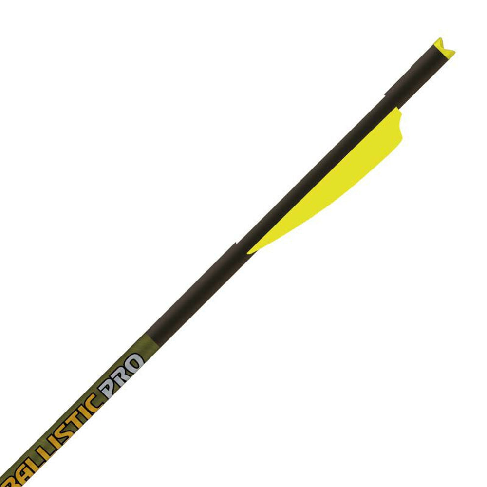 Gold Tip Ballistic Pro Crossbow Bolts 22" with 3.5" Fusion X Vanes - 6/Pack