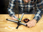 Bohning Cauldron Fletching Jig Triple Vane System Tool-Free Helix - Black