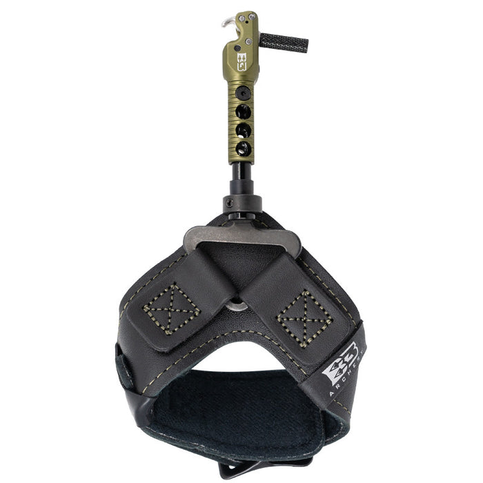 B3 Archery Release Hawk Hook Jaw Swivel Stem OD Green - Open Box