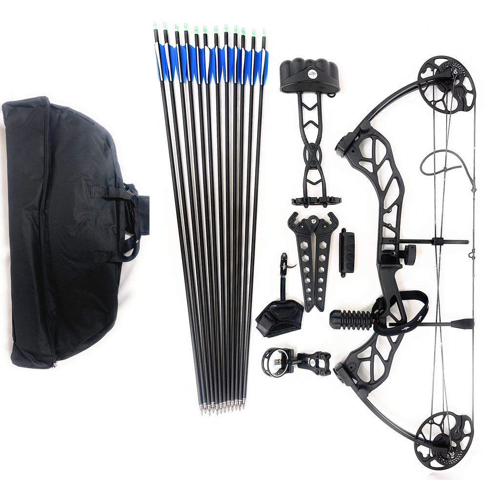SAS Destroyer II 70Lbs 31" ATA Compound Hunting Bow Package Black - Used