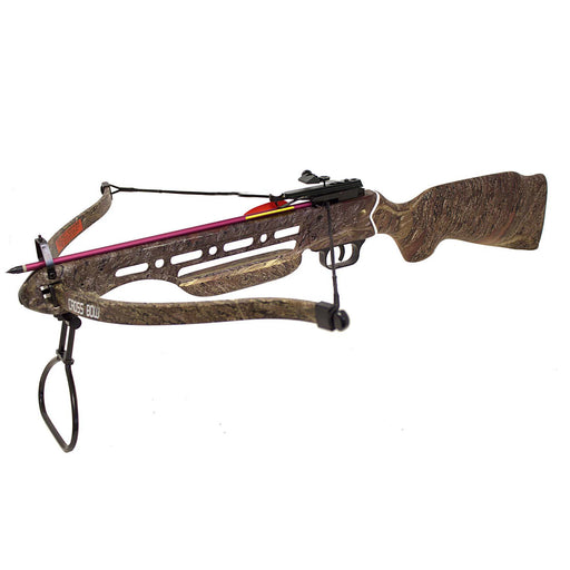 SAS Manticore 150lbs Recurve Hunting Crossbow w/ 2 Arrows Desert Brown Camo-Used