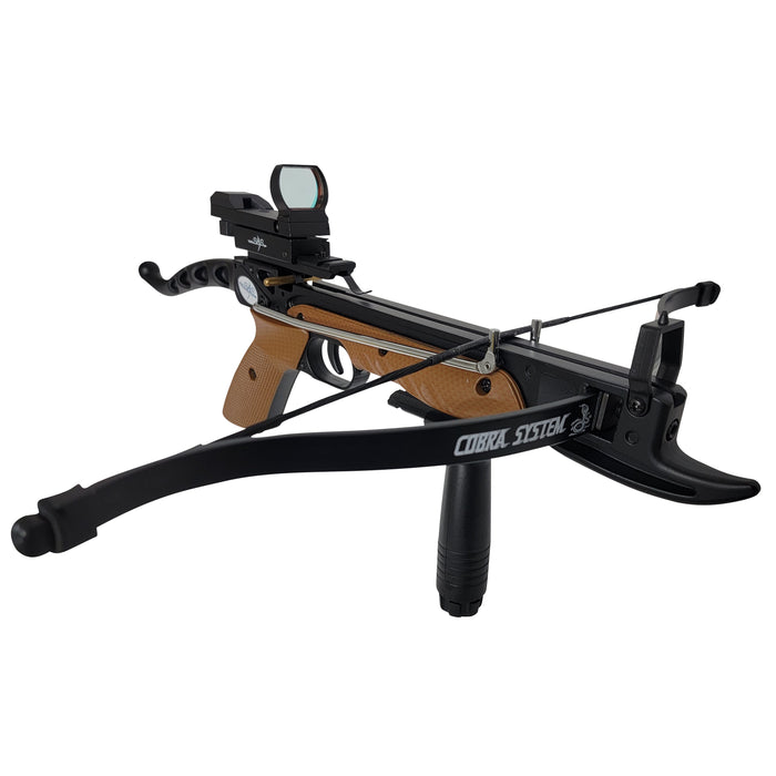 SAS Prophecy 80Lbs Self-cocking Pistol Crossbow Wood Snake Camo - Used