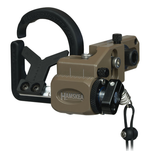 Hamskea Hybrid Hunter Pro Micro-Tune VersaRest Platform Lighter Coyote RH -Used