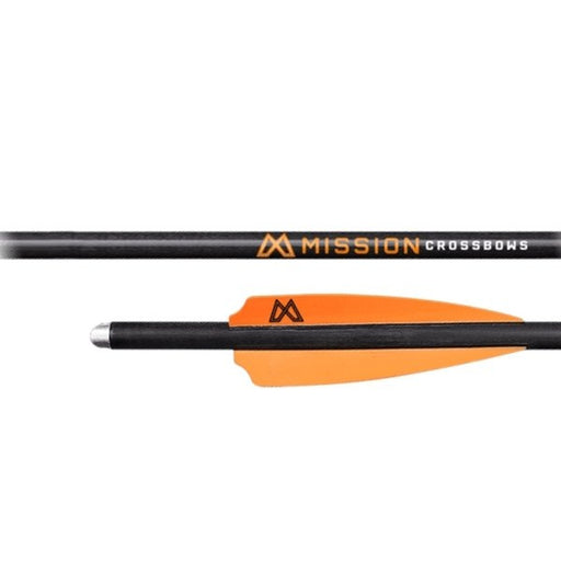 Mission Crossbows Premium Bolts Black/Orange - 3/Pack