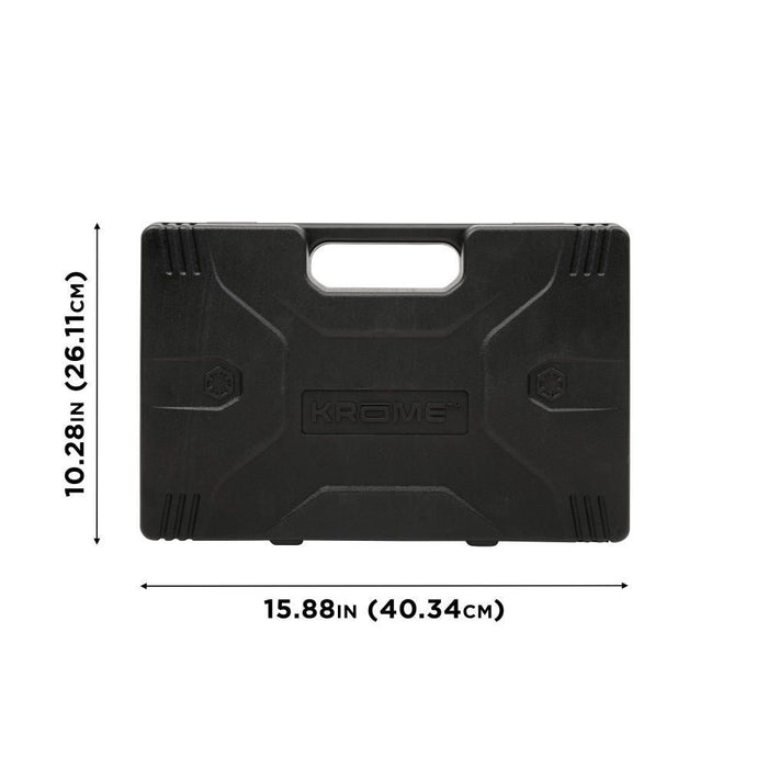 Allen Company Krome Stronghold Universal Gun Cleaning Kit 60-Pieces - Open Box