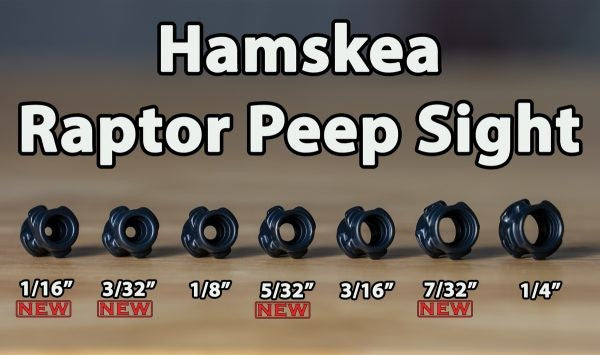 Hamskea Archery Peeps Raptor Peep Housing 5/32″