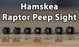 Hamskea Archery Peeps Raptor Peep Housing 5/32″