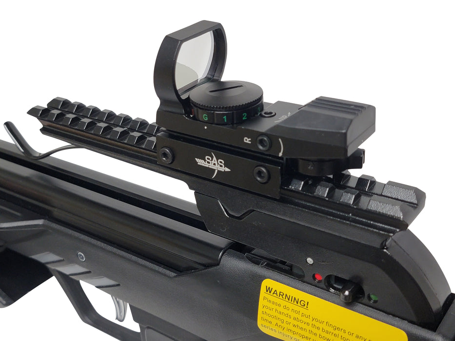 SAS 1x22mmx33mm Aluminum Reflex Crossbow Red/Green Dot Scope Weaver Rail - Used