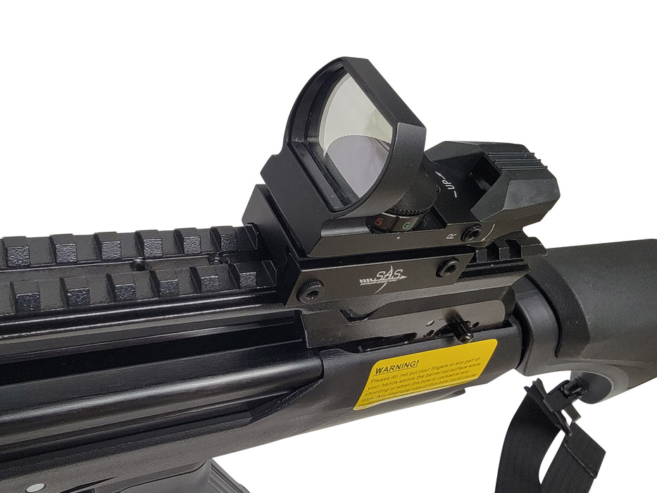 SAS 1x22mmx33mm Aluminum Reflex Crossbow Red/Green Dot Scope Weaver Rail - Used