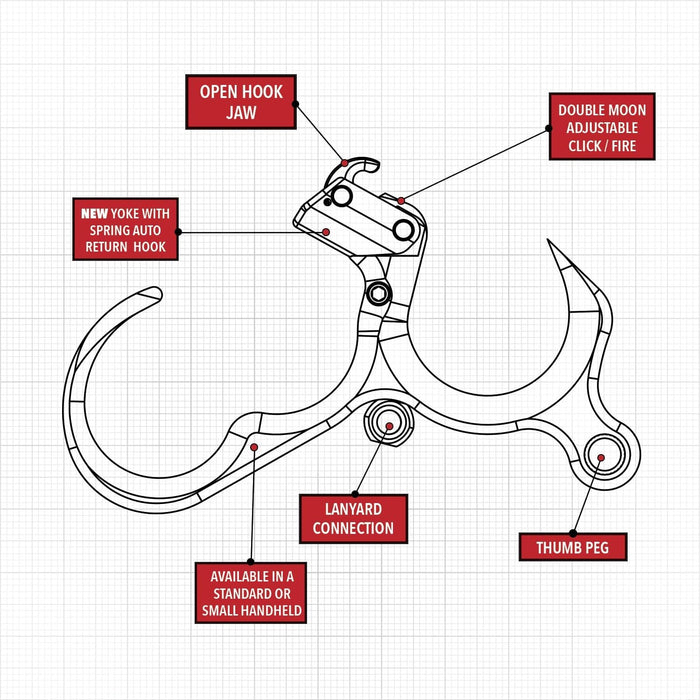 Scott Archery Longhorn Expert Release - Small or Regular