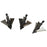 QAD Exodus Full Blade Broadhead SST Material Super Short Head Swept 100G - Used